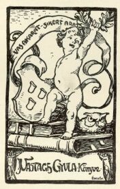 EX-LIBRIS DER GYULA RAJZA