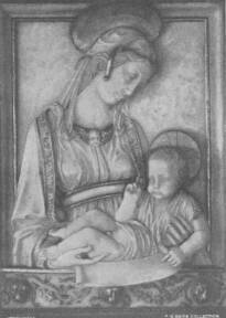 19. BRA. A PICCOLOMINIAK MESTERE: MADONNA-RELIEF. MRVNY. T. M. DAVIS GYJTEMNYBEN. (AMERIKA.)