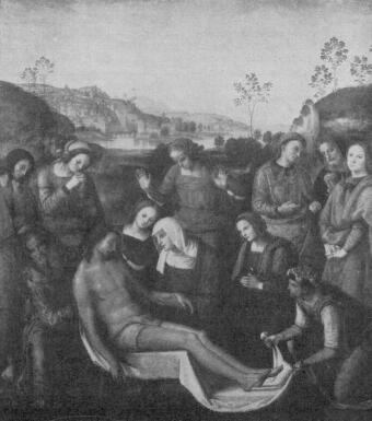 PIETA PIETRO PERUGINO FESTMNYE FIRENZE, PITTI 