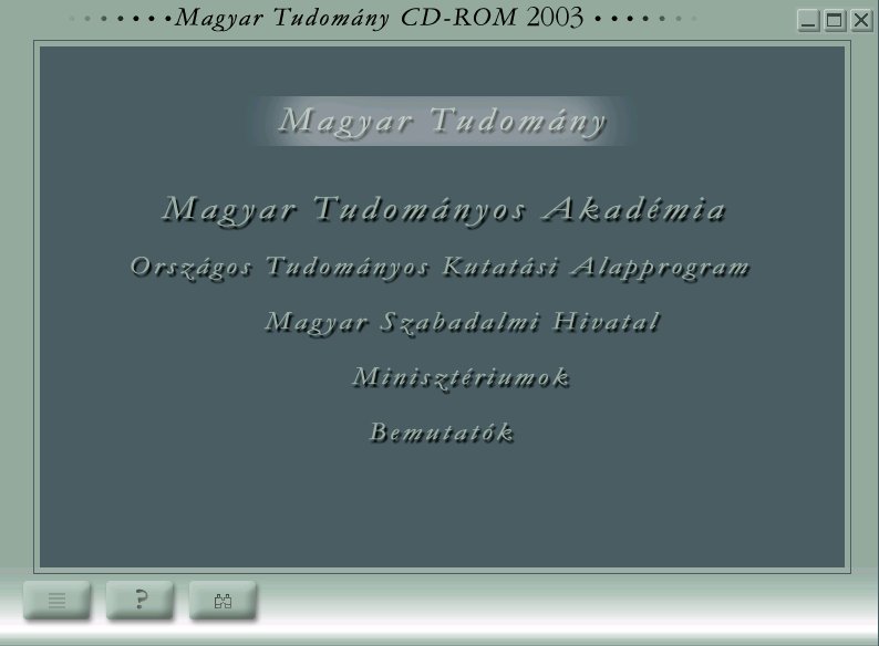 Magyar Tudomny CD-ROM 2005.10.04.