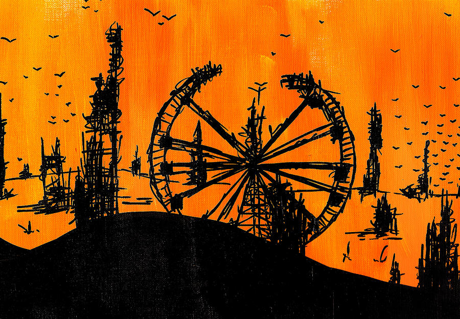 Post-apocalyptic carnival skyline / Jera Sky