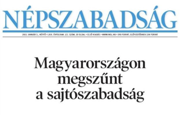 A Népszabadság kivégzése – Gondolatok Kanadából