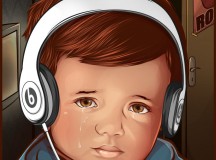 Reinvent The Crying Boy painting (Menino da Lagrima) / skewness888
