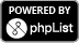 powered by phpList 3.3.7, © phpList ltd